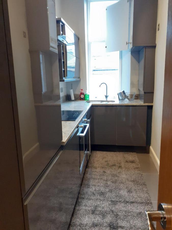 Modern Glasgow City Centre Apartment Exterior foto