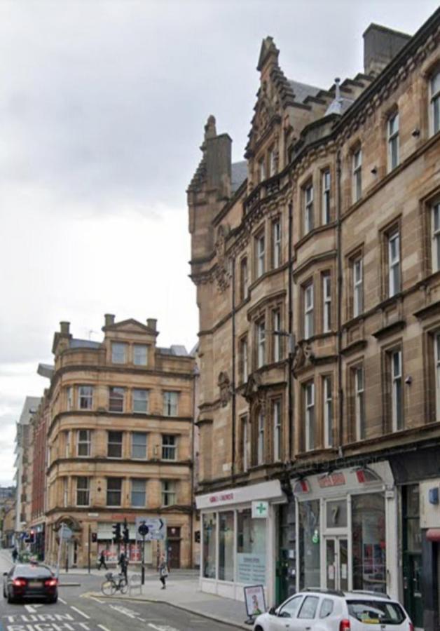 Modern Glasgow City Centre Apartment Exterior foto